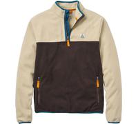 Passenger - Recycled Fleeces with zip collar - Set Off Recycled Polar 1/4 Zip Fleece Oatmeal Espresso for Men in Recycled Polyester - Size L - Blue Blue L