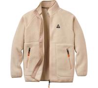 Passenger - Reversible brushed sherpa fleece - Home Full Zip Sherpa Fleece W Oatmeal for Women in Recycled Polyester - Size M - Beige Beige M