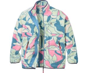 Passenger - Reversible brushed sherpa fleece - Home Full Zip Sherpa Fleece W Slower Rhythms Stormy Blue for Women in Recycled Polyester - Size S Blue S