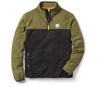 Passenger Men's Recycled Quarter Zip Polar Fleece - Set Off | Adults, Mens (UK, Alpha, XL, Regular, Regular, Khaki)