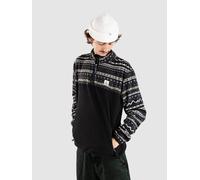 Passenger Mens Set Off Recycled Polar Quarter Zip Fleece Mid Grey Size S