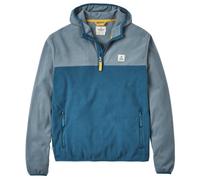 Passenger - Set Off Recycled Polar Hooded Fleece - Fleece jumper size S, blue/grey