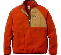 Passenger - Sherpa fleece, half-zip - Offgrid 1/2 Zip Sherpa Fleece Dark Rust Caramel for Men - Size M - Orange Orange M