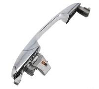 Passenger Side Front Outer Door Handle for Alfa Romeo 147 5 Door LHD - Direct Replacement Exterior Door Handle, Insert and Play Installation, Silver ABS/Metal Construction (OEM