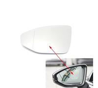 Passenger Side Left&Right Side Heated Wing Mirror Glass Wide Rearview Mirror for A6 S6 RS6 C8 4K A7 S7 RS7 4K8 A8 A8L S8 S8L RS8 D5 4N(1PC Left)