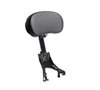 Passenger Sissy Bar Motorcycle Driver Backrest Rider Sissy Bar for Seat Rest Rear Cushion Knight Backrest in Travel Series 2014-2025(Black without nails)