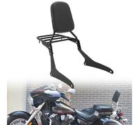 Passenger Sissy Bar with Luggage Rack Backrest for Yamaha V Star 1300 XVS1300 XVS1300A XVS950 Midnight 2007-2015, Black