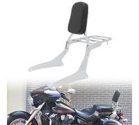 Passenger Sissy Bar with Luggage Rack Backrest for Yamaha V Star 1300 XVS1300 XVS1300A XVS950 Midnight 2007-2015, Chrome