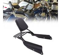 Passenger Sissy Bar with Luggage Rack Rear Backrest for Honda VTX1300 VTX1800 N/R/S/T Model 2002-2009, Black