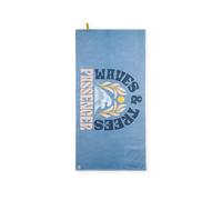 Passenger Tideline Organic Cotton Beach Towel (Faded Denim)
