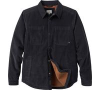 Passenger - Velvet overshirt with sherpa lining - Kodiak Sherpa Lined Cord Overshirt Faded Black for Men - Size M Black M