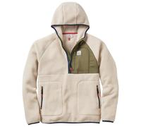 Passenger - Men's recycled Fleeces Hooded Jumper - Ventura 1/2 Zip Recycled Sherpa Fleece Oatmeal Khaki for Men in Recycled Polyester - Size M - Beige Beige M