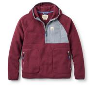 Passenger - Ventura 1/2 Zip Recycled Sherpa Fleece - Fleece jumper size S, red