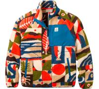 Passenger - Warm sherpa fleece - Offroad Sherpa 1/2 Zip Fleece Lost On Purpose Khaki for Men in Recycled Polyester - Size L - Orange Orange L