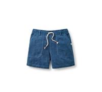Passenger Women's Avian Organic Cord Shorts (UK, Alpha, XXL, Regular, Regular, Dark Denim)