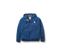 Passenger Women's Ayla Micro Polartec® Hooded Fleece (UK, Alpha, XS, Regular, Regular, Dark Denim)