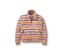 Passenger Women's Ayla Recycled Micro Polartec Fleece (UK, Alpha, M, Regular, Regular, Geo Tracks Birch)