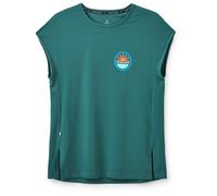 Passenger - Women's Chase The Light Active T-Shirt - T-shirt size L, turquoise