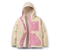 Passenger Womens Clover Recycled Sherpa Hooded Fleece Beige XS