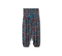 Passenger Women's Daylily Loose Trousers (UK, Alpha, S, Regular, Regular, Elemental Geo Black)