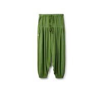 Passenger Women's Daylily Loose Trousers (UK, Alpha, XS, Regular, Regular, Stem Green Stripe)
