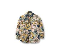 Passenger Women's East Recycled Polar Fleece Shirt (UK, Alpha, M, Regular, Regular, Vintage Floral Sunlight)