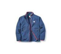 Passenger Women's Fairbanks Full Zip Recycled Sherpa Fleece (UK, Alpha, M, Regular, Regular, Dark Denim)