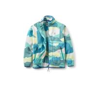 Passenger Women's Fairbanks Full Zip Recycled Sherpa Fleece (UK, Alpha, S, Regular, Regular, Vista Patchwork Aqua)