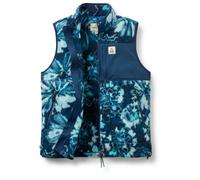 Passenger - Women's Fairbanks Full Zip Recycled Sherpa Gilet - Fleece vest size S, blue