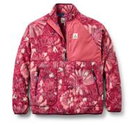 Passenger - Women's Home 1/4 Zip Recycled Sherpa Fleece - Fleece jumper size S, pink/red