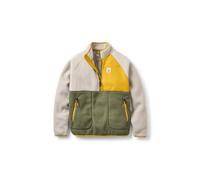 Passenger Women's Home Recycled Sherpa Fleece (UK, Alpha, XL, Regular, Regular, Vintage White/Dusty Olive)