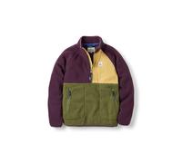 Passenger Women's Home Recycled Sherpa Fleece (UK, Alpha, XS, Regular, Regular, Deep Plum/Khaki)