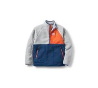Passenger Women's Home Recycled Sherpa Fleece (UK, Alpha, XXL, Regular, Regular, Grey Marl/Dark Denim)