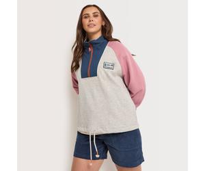 Passenger Women's Jazz Smock Sweatshirt, Grey Marl