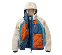 Passenger Womens Lara Quilt Fleece Jacket Orange M