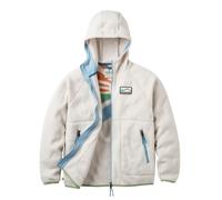 Passenger Womens New North Coast 2 Full Zip Recycled Fleece Beige M