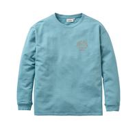 Passenger - Women's Rainbow Recy. Cotton Oversized Sweatshirt - Longsleeve size XL, turquoise