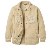 Passenger - Women's Rappel Recycled Sherpa Oversized Shirt - Fleece jacket size M, sand