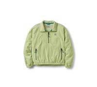 Passenger Women's Recycled Half-Zip, Micro Polartec Fleece - Ayla | Adults, Womens (UK, Alpha, XXL, Regular, Regular, Soft Lime Juice)