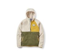 Passenger Women's Recycled Half Zip Sherpa Fleece - Maine | Adults, Womens (UK, Alpha, L, Regular, Regular, Khaki)