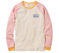 Passenger Women's Riser Recycled Cotton Long Sleeve T-Shirt (UK, Alpha, XL, Regular, Regular, Birch 2.0)