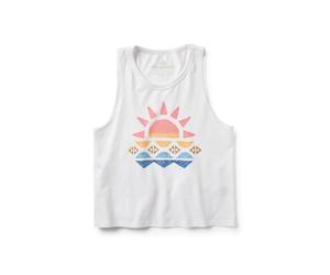 Passenger Women's Sunray Recycled Cotton Vest (UK, Alpha, XL, Regular, Regular, White)