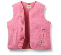 Passenger - Women's Tawny Collarless Deep-Pile Sherpa Gilet - Fleece vest size L, pink