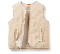 Passenger - Women's Tawny Collarless Deep-Pile Sherpa Gilet - Fleece vest size L, sand