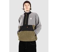 Passenger - Woodland Hoodless 2.0 1/2 Zip Recycl. Polar Fleece - Fleece jacket size M, grey