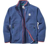 Passenger - Zipped sherpa Jumper - Fairbanks Full Zip Recycled Sherpa Fleece W Dark Denim for Women in Wool - Size S - Blue Blue S