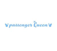 Passengers Queen Car Sticker Passenger Queen Waterproof Car Stickers