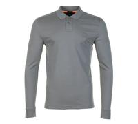 Passerby Long Sleeve Polo Shirt 062 Open Grey, Small