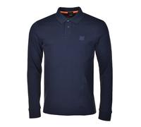 Passerby Long Sleeve Polo Shirt Dark Blue, XL