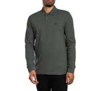 Passerby Longsleeved Polo Shirt Open Green S